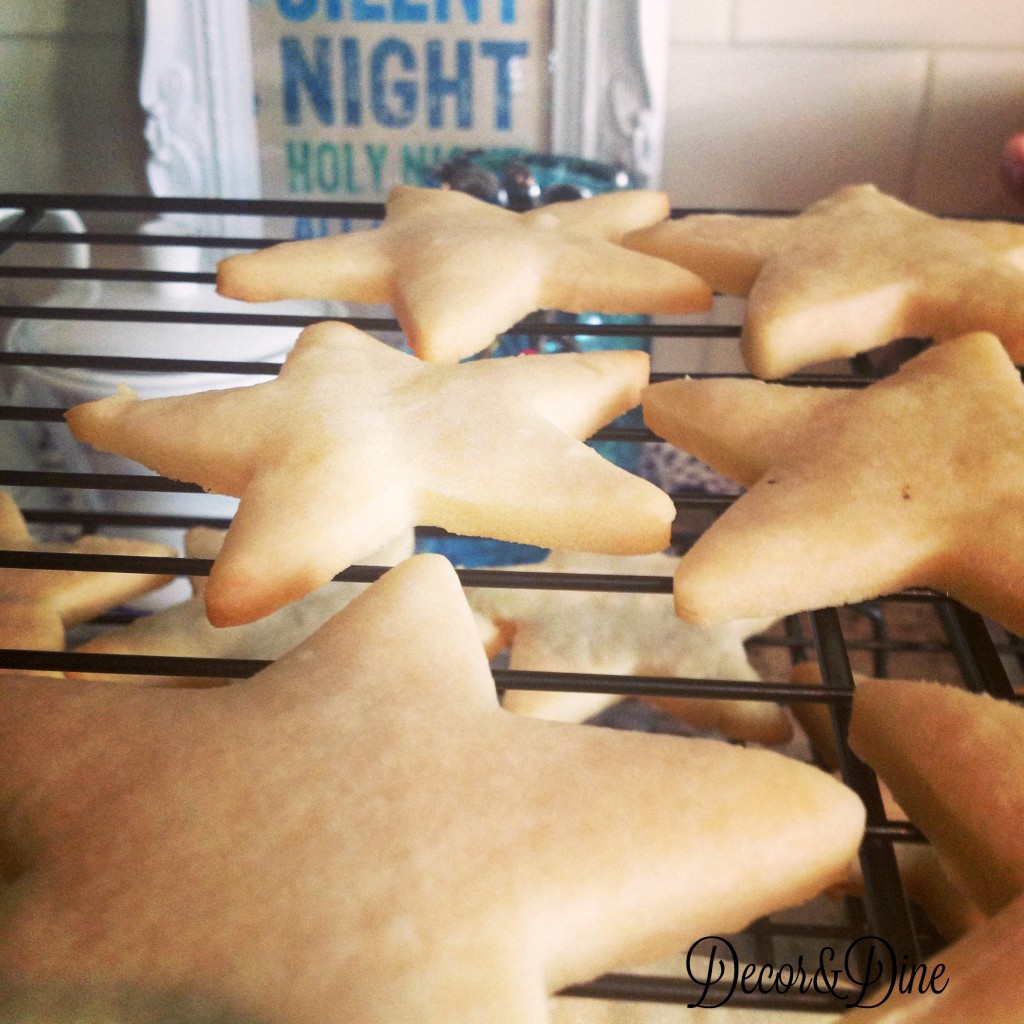 sugar cookie stars