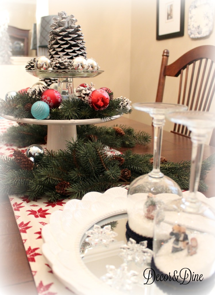 Dining room table top decorations