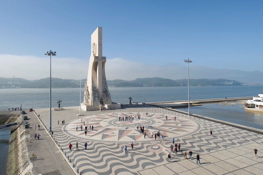 mosaic map in belem