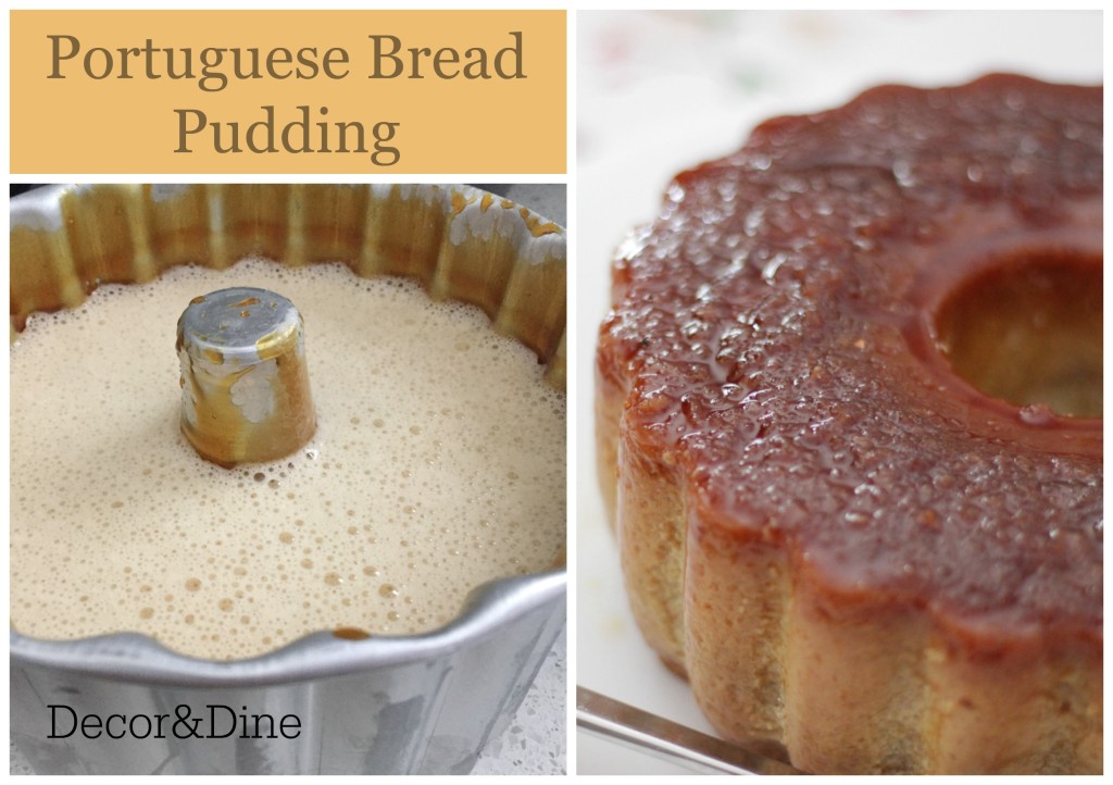 Bread pudding, portuguese