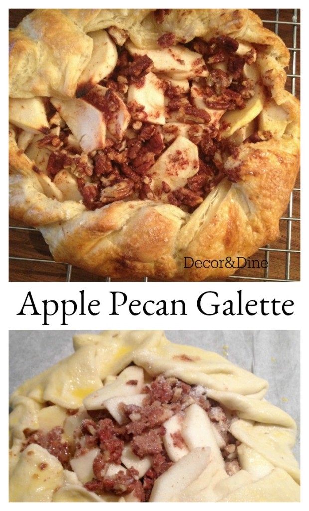 apple galette pin