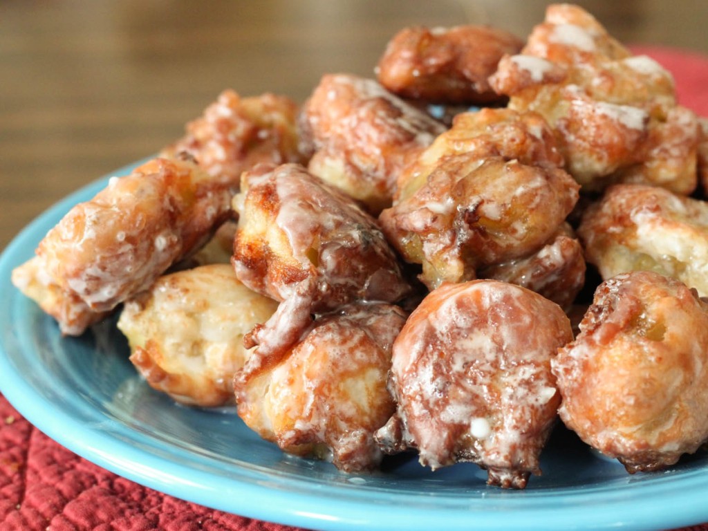 glutten free apple fritters