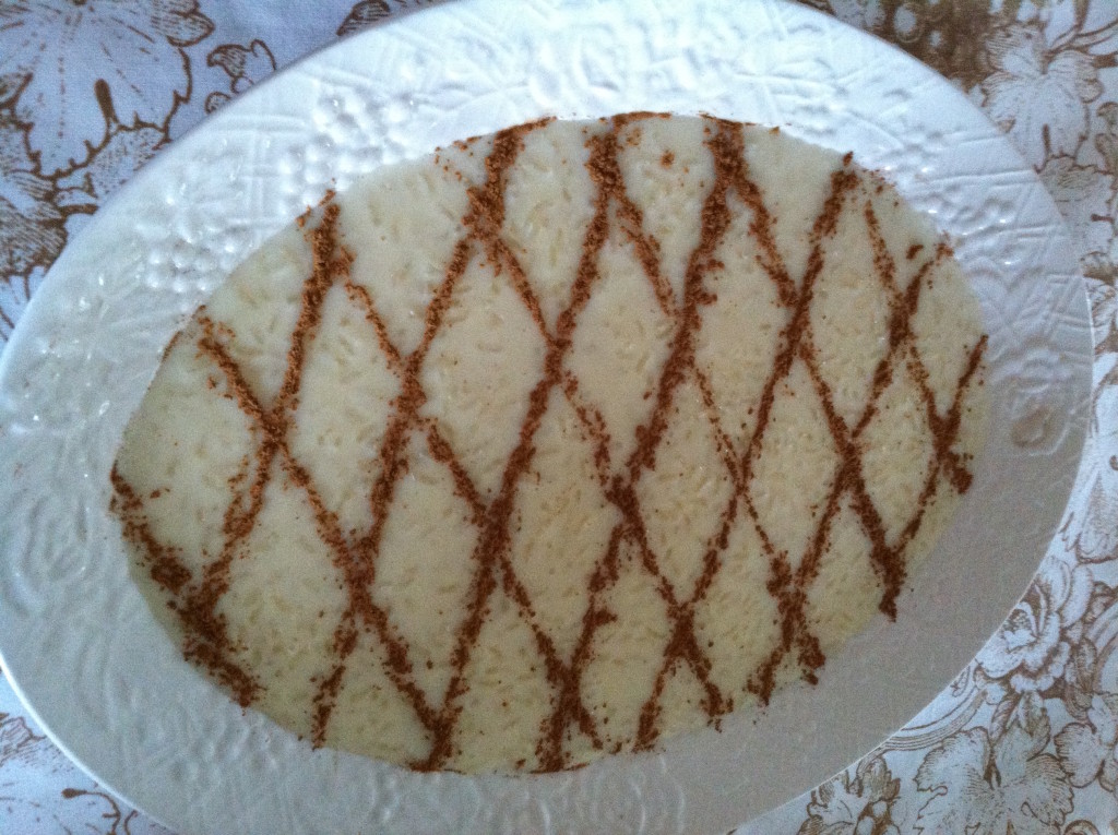 sweet rice, arroz doce