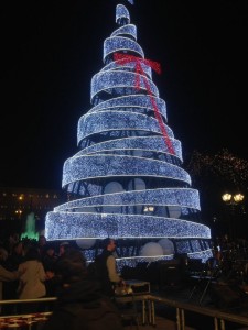 Christmas Tree.Athens, Greece