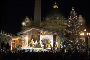 Christmas tree.vatican city