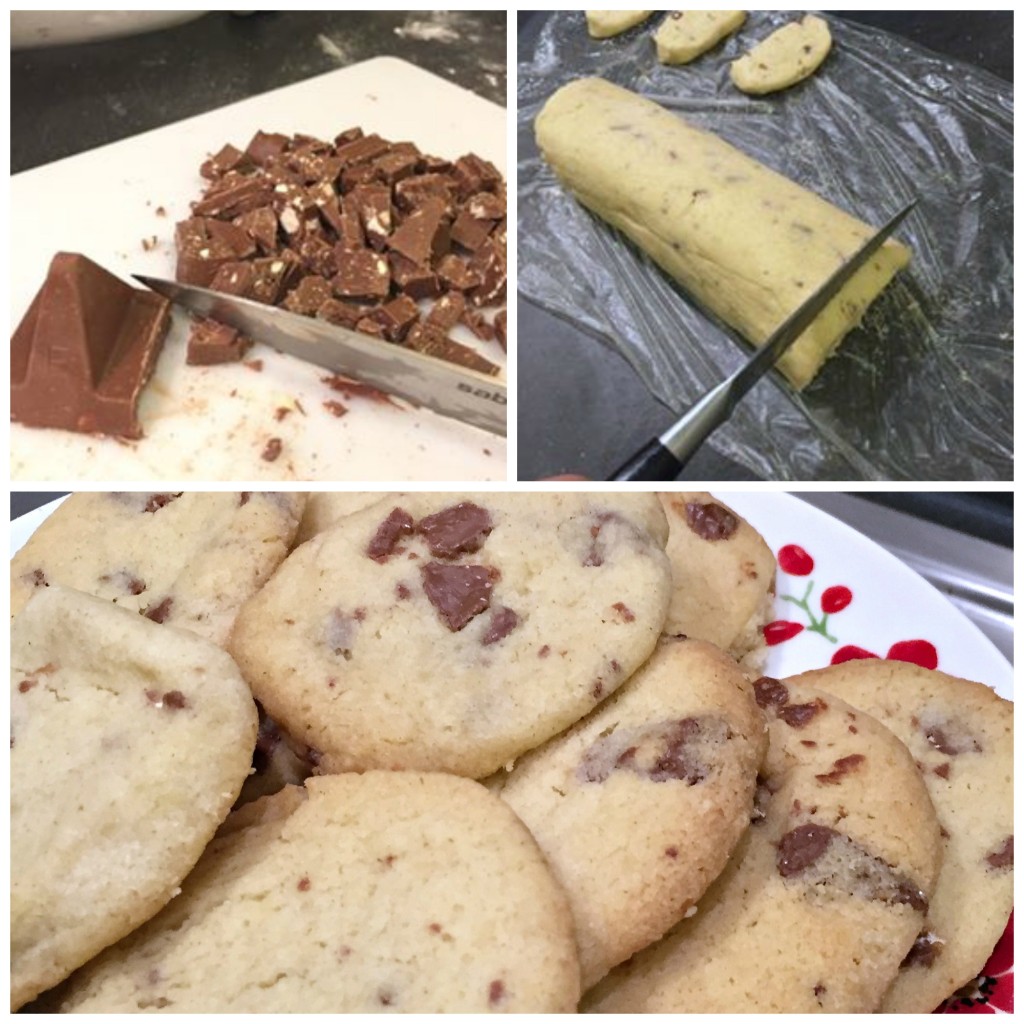 Toblerone Shortbread cookies , yum