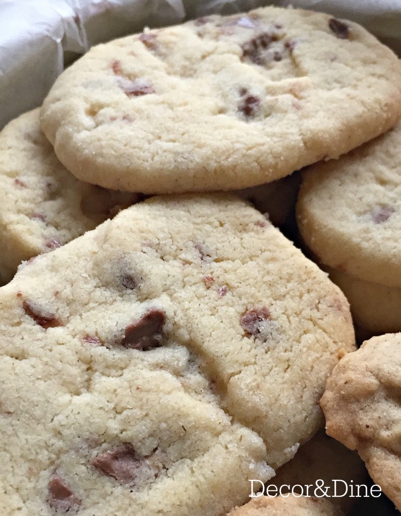 toblerone shortbread cookies