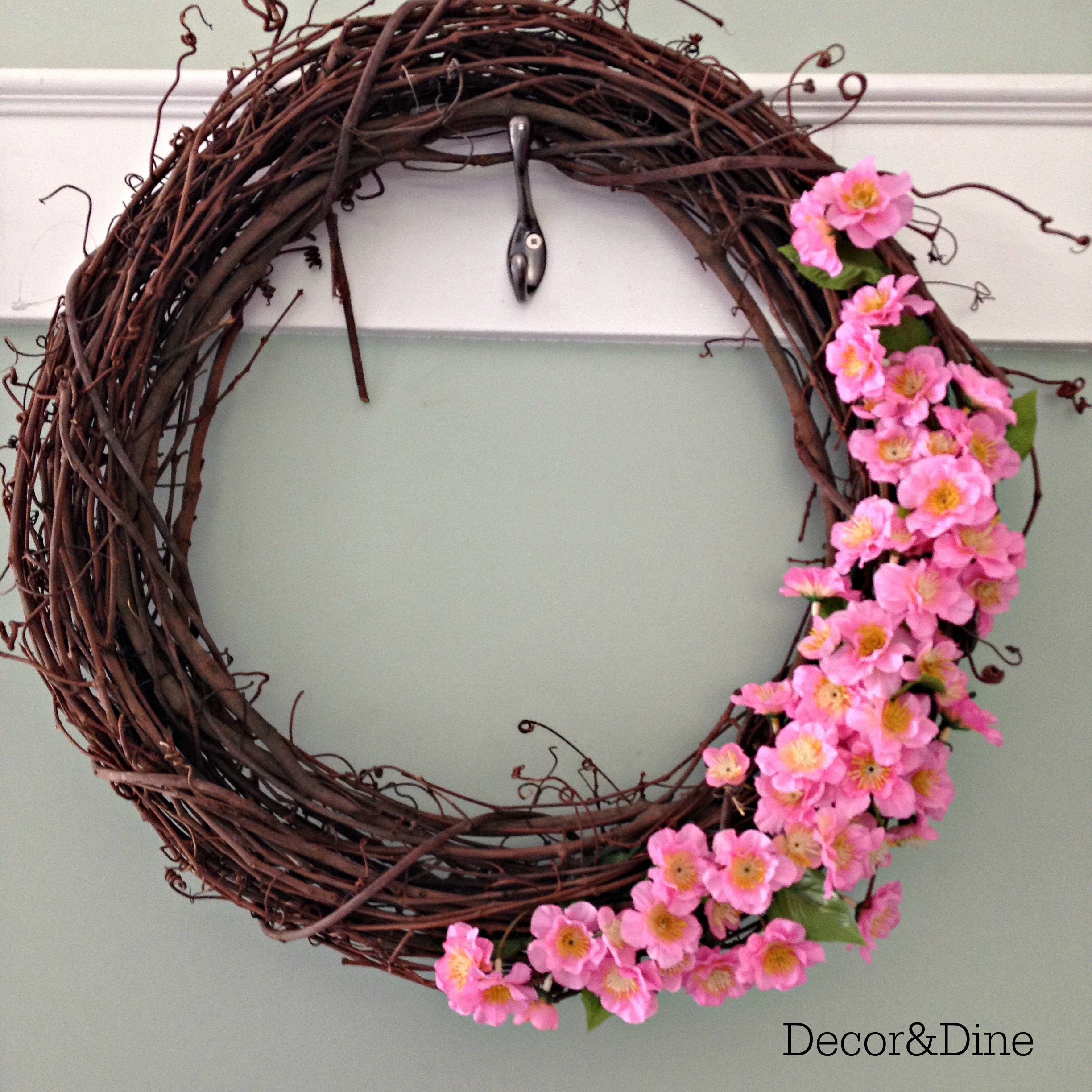 DIY Summer Grapevine Wreath Travel Portugal Blog   Summer Wreath 4 