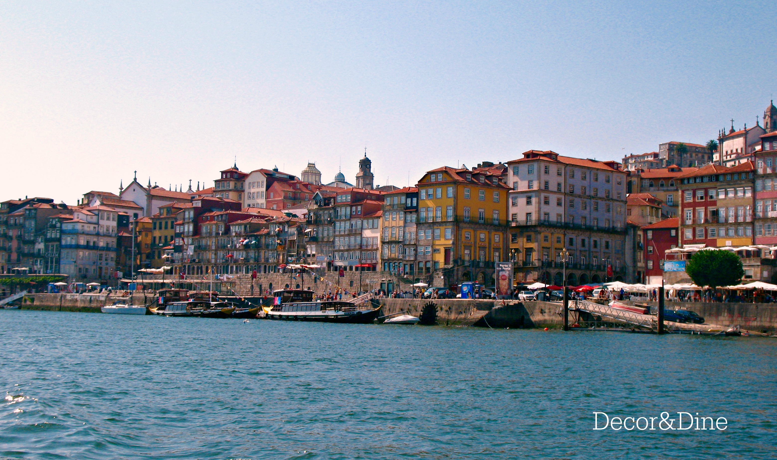 View of Porto from the Douro river