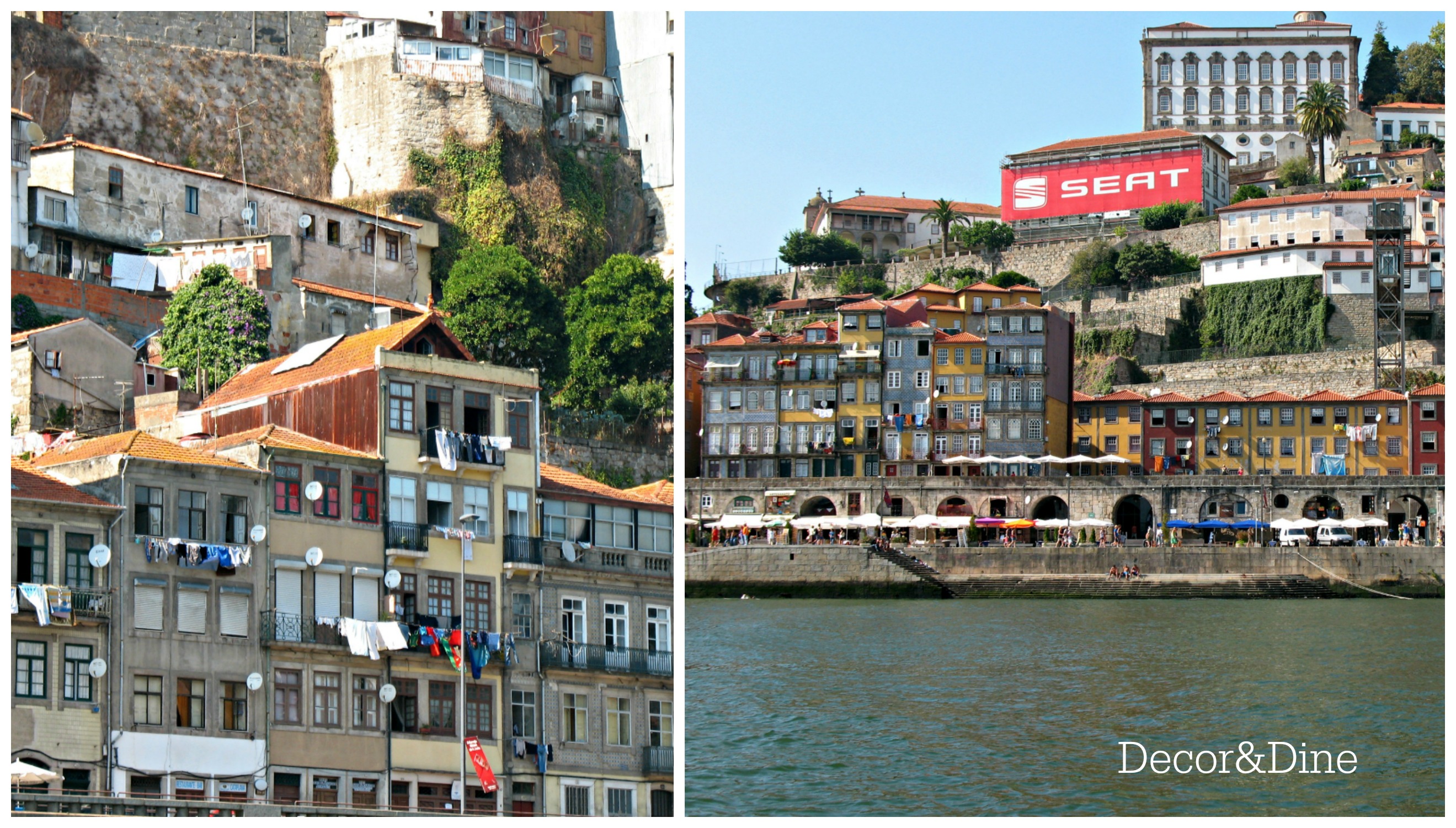 Laundry hanging for balconies in porto