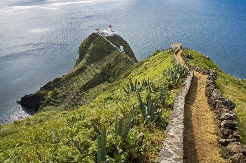 View from Pico on Santa Maria Island