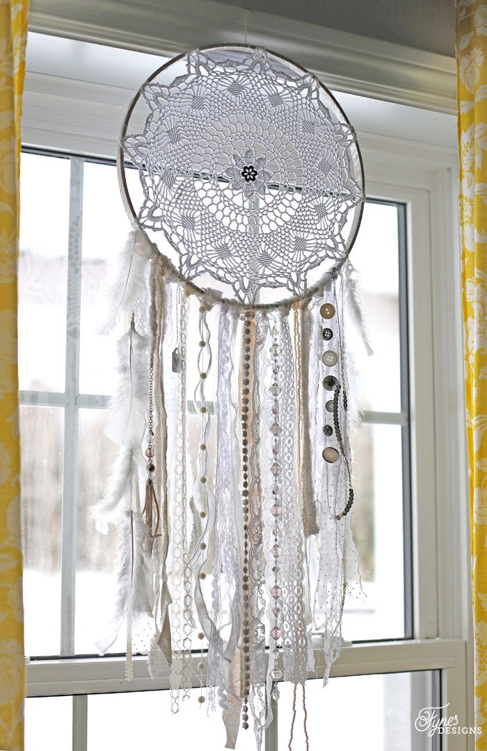 doily dream catcher