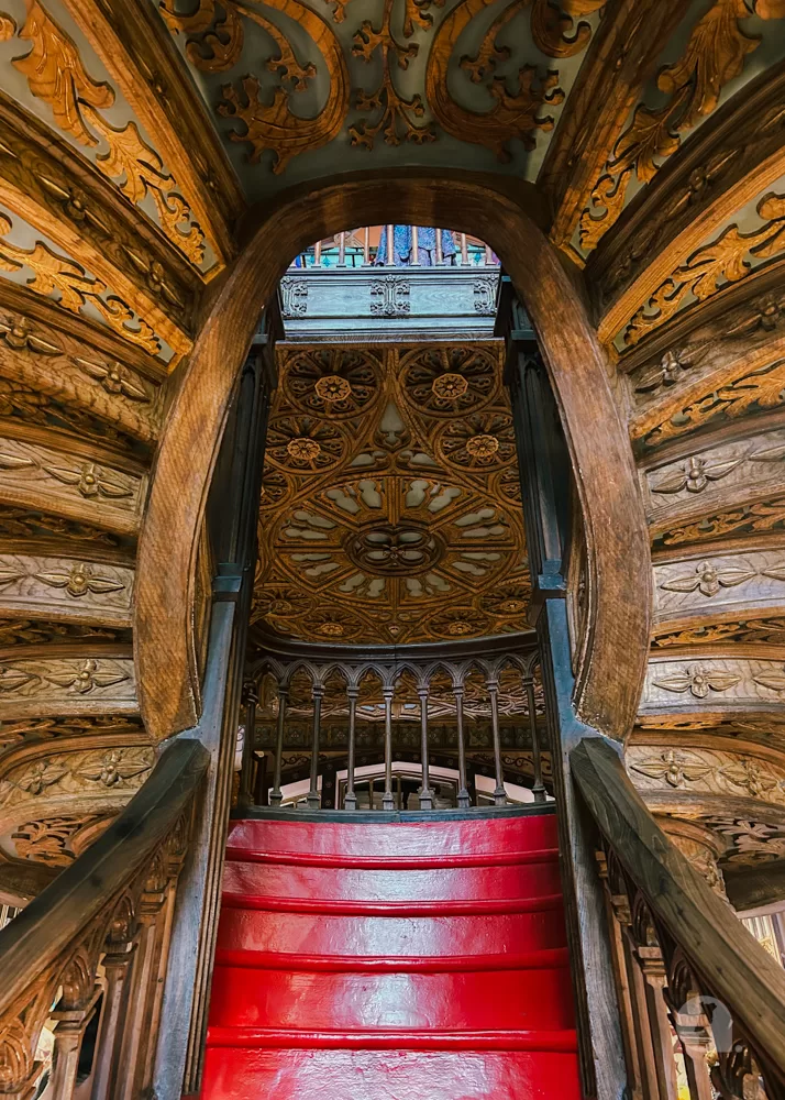 Staircase at Livraria Lello