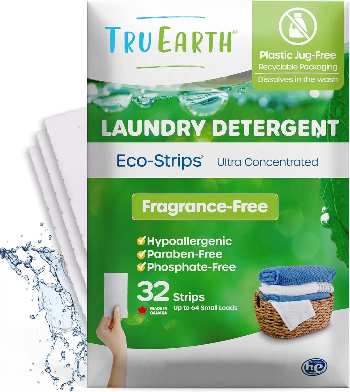 TruEarth laundry detergent sheets